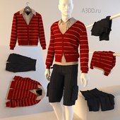 Men&#39;s clothing set