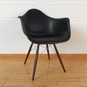 Eames chair with armrests