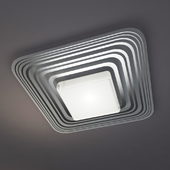 Wall and ceiling lamp Aureliano Toso Cora 65 PareteSoffitto Bianco