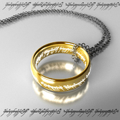 Единое кольцо всевластия Саурона (one ring)