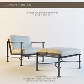 brown jordan Loose Cushions