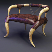 Chair with horns