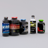Gym supplements bottle
