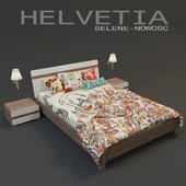 Bed Helvetia (series Selene)