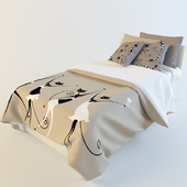 Bed linen for children&#39;s &quot;cat&quot;