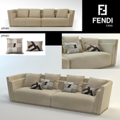Fendi Casa / Borromini Divano & Patchwork pillows