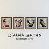 Постеры Dialma Brown