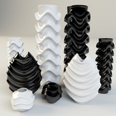 Декоративные керамические вазы.