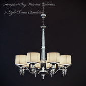 Hampton Bay Waterton Collection 5-Light Chrome Chandelier