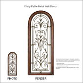 Cristy Petite Metal Wall Decor