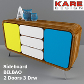 Sideboard Bilbao 2 Doors 3 Drw