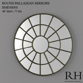 Зеркало Round Palladian Mirrors