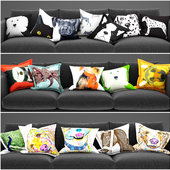 pillows animals