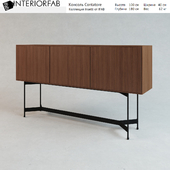 Console-chest of drawers Sontatore Collection Insetti from IFAB
