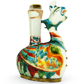 Hand made antique porcelian pitcher