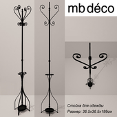 rack for clothing forged mb deco