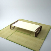 Tatami mats & Japanese table