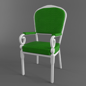 Зеленый стул классик
