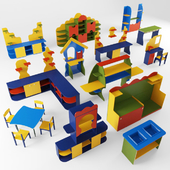 Комплект детской мебели ДОК17