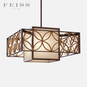 Feiss - Remy 2 Light Shade Pendant