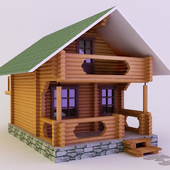 Wooden house (a real project)