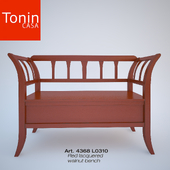 profi ToninCasa  - Red lacquered bench
