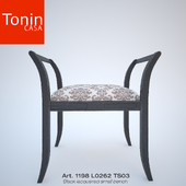 profi ToninCasa - Black lacquered small bench