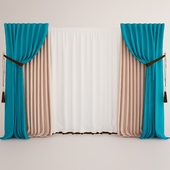 Arrangement of curtains