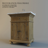 Restoration Hardware St.James Powder Vanity Sink.