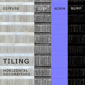tiling horizontal decoratives