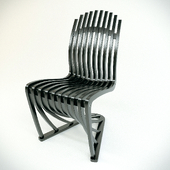 Stripe design chair - Joachim King