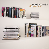 Magazines. 43 pieces