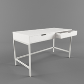 IKEA, writen ALEX table, white