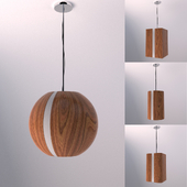 Wood Pendant lamp