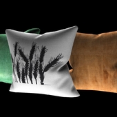 Pillows in country style