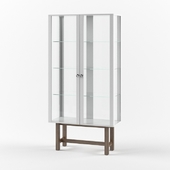 STOCKHOLM cabinet with glass doors