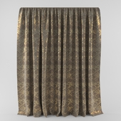 Classic gold curtain