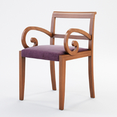 PORADA Garbo chair with armrests