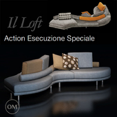 L Loft, диван action esecuzione