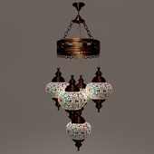 Turkish style chandelier