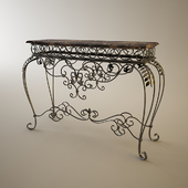 Forged steel console