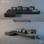Leather sofa. made in China.