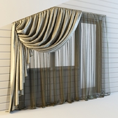 tulle chamfered window