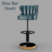 Blue Bar Stools
