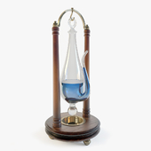 Barometer Authentic Models Tabletop Weather Glass
