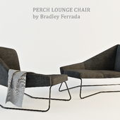 Perch lounge chair by Bradley Ferrada