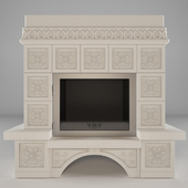 Fireplace lined petrographer