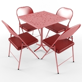 Folding Chair and Leaf table