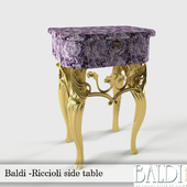 Baldi-Riccioli side table