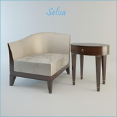 chair and coffee table Selva